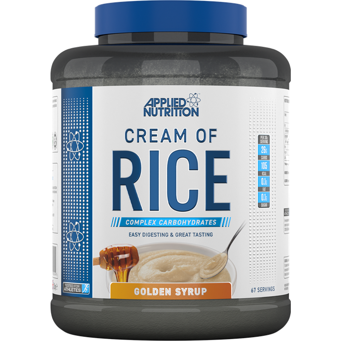 Applied Nutrition Cream Of Rice 67 Servings 2kg - Golden Syrup - Cream of Rice at MySupplementShop by Applied Nutrition