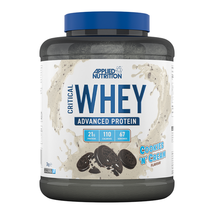 Applied Nutrition Critical Whey 2.27kg - Cookies 'N' Cream - Nutrition Drinks & Shakes at MySupplementShop by Applied Nutrition