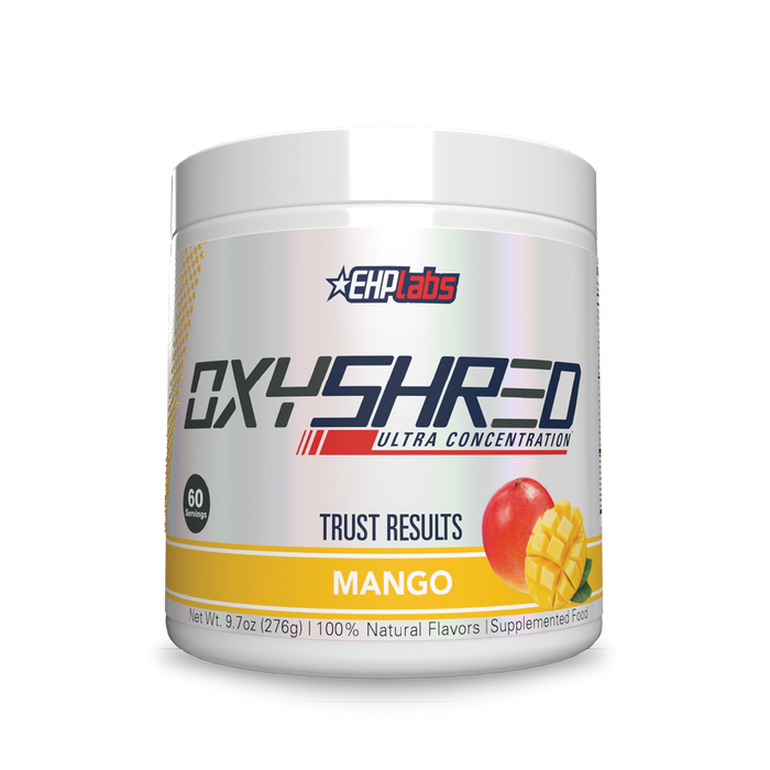 OxyShred Ultra Concentration 60 Servings - Mango - Fat Burners at MySupplementShop by EHP Labs