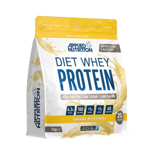 Applied Nutrition Diet Whey 1kg (40 Servings) - Banana Milkshake - Protein at MySupplementShop by Applied Nutrition