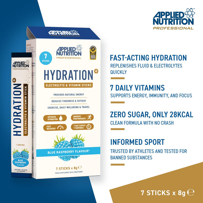 Applied Nutrition Hydration+ STICKS 7x8g