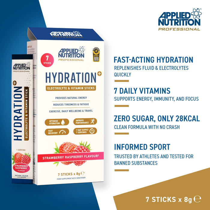 Applied Nutrition Hydration+ STICKS 7x8g