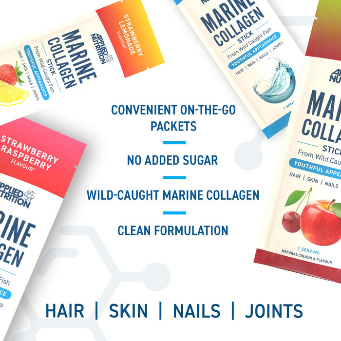 Applied Nutrition Marine Collagen STICKS 10x12g