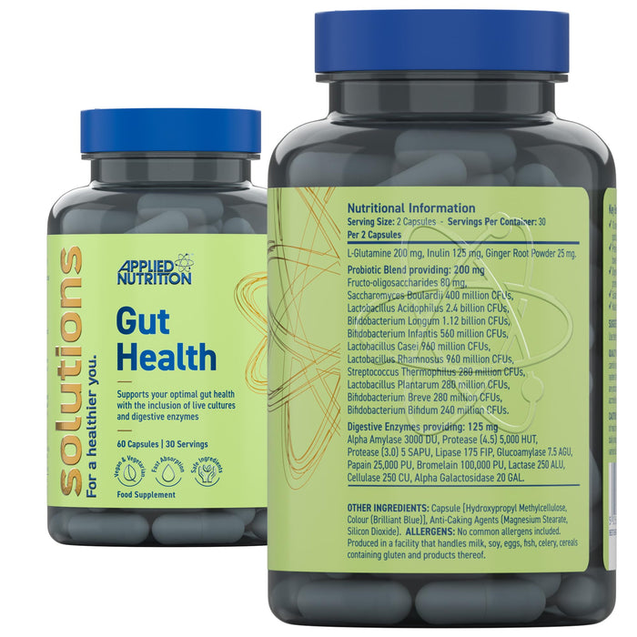 Applied Nutrition Solutions Gut Health - 60 caps