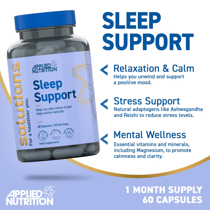 Applied Nutrition Solutions Sleep Support - 60 caps