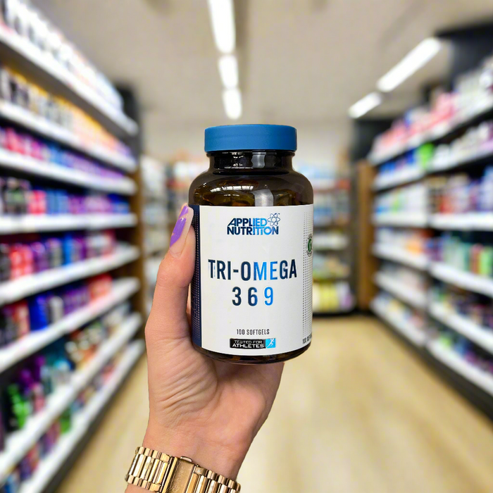 Applied Nutrition Tri-Omega 3-6-9 | 100 Softgels