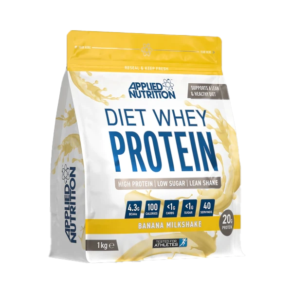 Applied Nutrition Diet Whey 1kg (40 Servings) - Banana Milkshake - Protein at MySupplementShop by Applied Nutrition