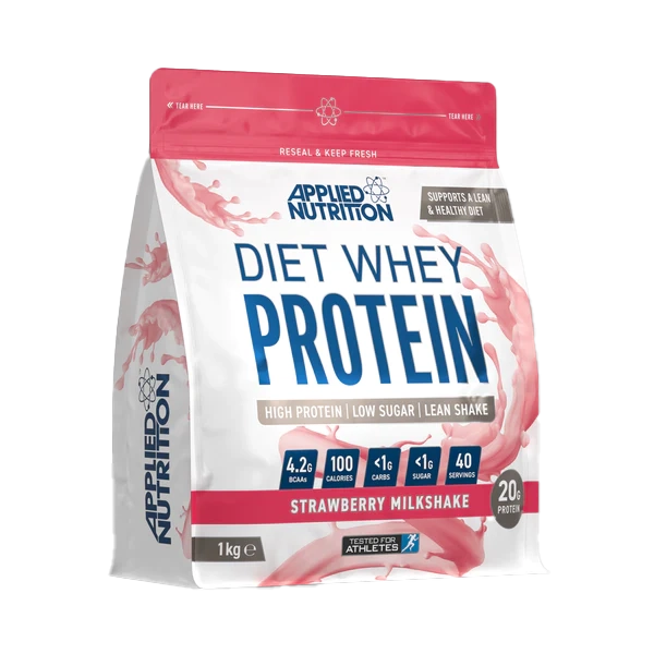 Applied Nutrition Diet Whey 1kg (40 Servings) - Strawberry Shake - Protein at MySupplementShop by Applied Nutrition