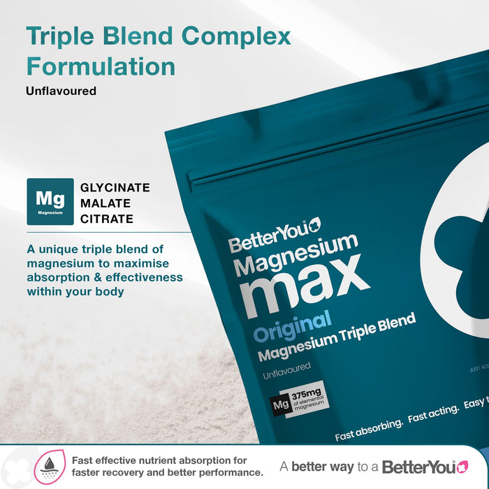 BetterYou Magnesium Max Original 120g
