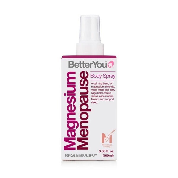 BetterYou Magnesium Menopause Body Spray - 100 ml.