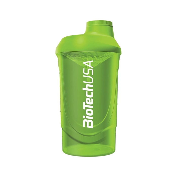 Biotech USA Shaker Wave Neon 600ml - Green - Shaker at MySupplementShop by BioTechUSA