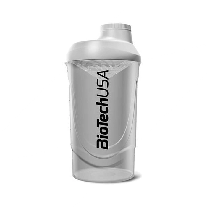 Biotech USA Shaker Wave Neon 600ml - White - Shaker at MySupplementShop by BioTechUSA