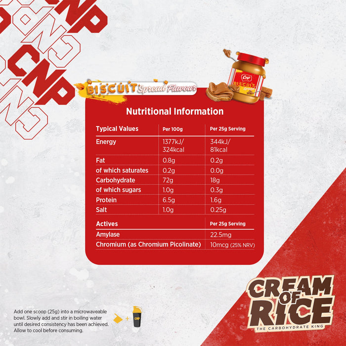 CNP Cream of Rice - 2kg Tub, 80 Servings - Cream of Rice at MySupplementShop by CNP