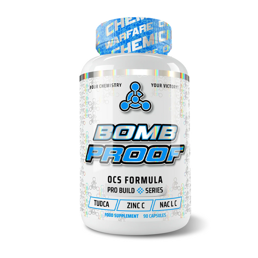 Chemical Warfare Bomb Proof 90 Caps - Sports Supplements at MySupplementShop by Chemical Warfare