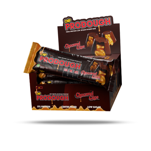 CNP Professional ProDough Bar 12x60g - Chocamel Cups - Protein Bars at MySupplementShop by CNP Professional