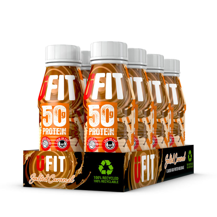 UFIT 50G High Protein Shake Drink 8x500ml - Ready to Drink Protein Shake at MySupplementShop by UFIT