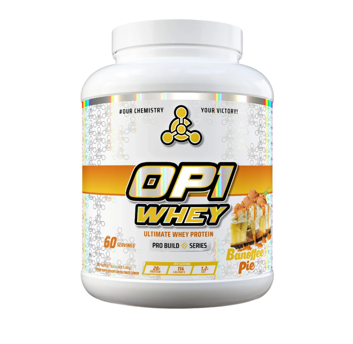 Chemical Warfare OP1 Whey Protein 1.8kg – 20g Protein | High-Quality Blend for Muscle Growth