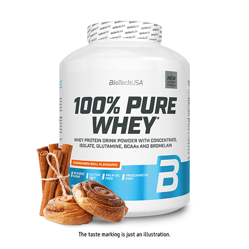 BioTechUSA 100% Pure Whey 2270 grams (2.27kg) - Protein at MySupplementShop by BioTechUSA