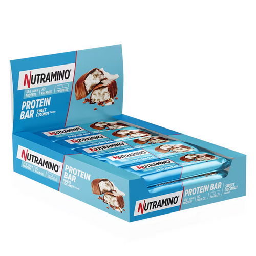 Nutramino Protein Bar 12 x 55g - Coconut - Protein Bar at MySupplementShop by Nutramino