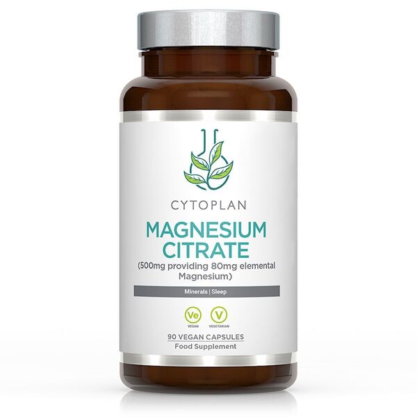 Cytoplan Magnesium Citrate - 90 vcaps