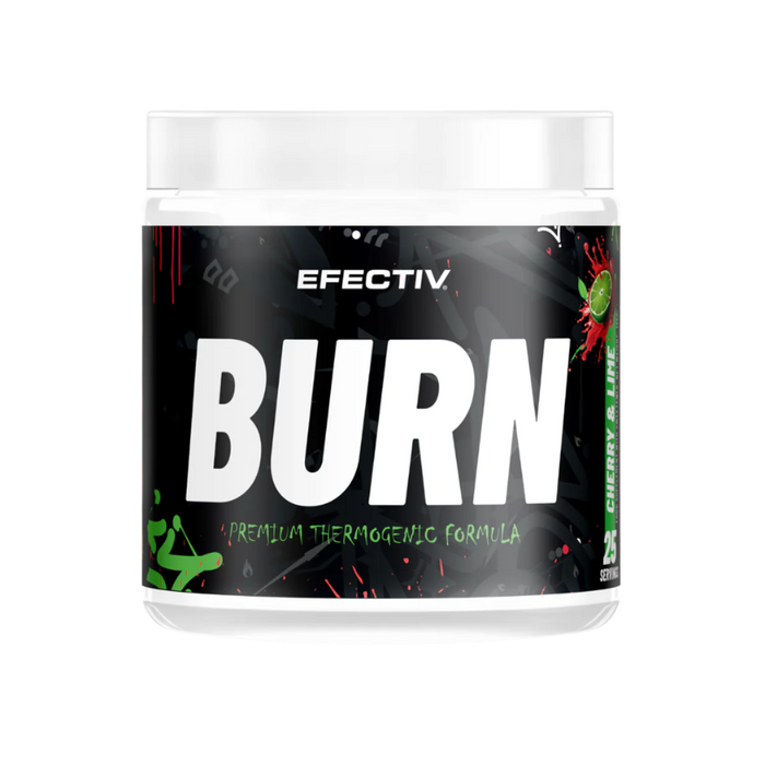 Efectiv Nutrition BURN Thermogenic Supplement (125g) | Apple or Cherry & Lime