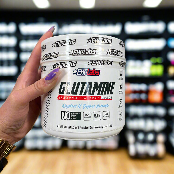 EHP Labs Glutamine 500g Unflavoured 100 Servings