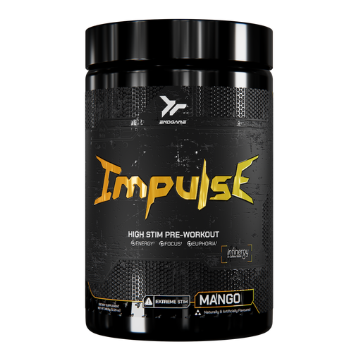 Endgame Impulse Pre Workout 348g - Mango - Sports Supplements at MySupplementShop by Endgame