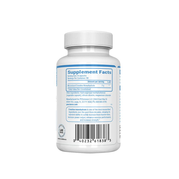 PEScience TruCreatine 360 Capsules