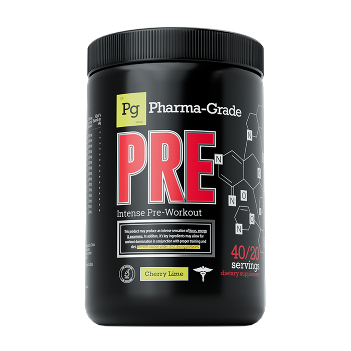Pharma Grade PRE 280g Cherry Lime - Supplements at MySupplementShop by Pharma Grade