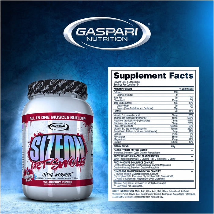 Gaspari Nutrition SizeOn Max Performance 1.5kg