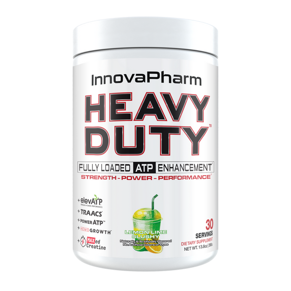 Innovapharm Heavy Duty 390g - Lemon Lime Slushy - Creatine Supplement at MySupplementShop by INNOVAPHARM