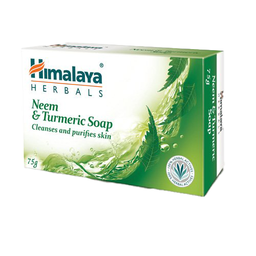 Himalaya-Neem- und Kurkuma-Seife – 75 g