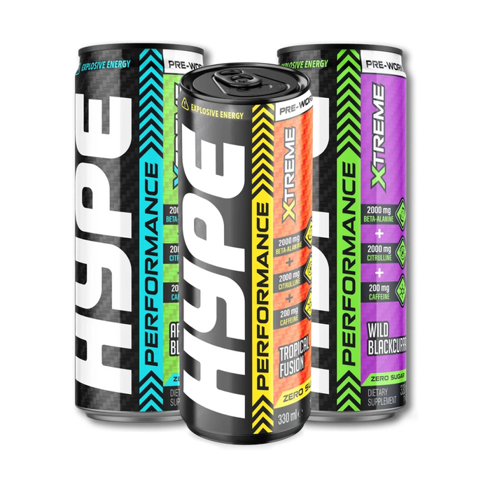 Hype Xtreme Pre-Workout 24 x 330ml