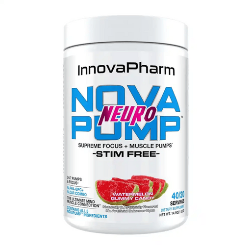 Innovapharm NovaPump Neuro 386g - Watermelon Gummy Candy - Sports Nutrition at MySupplementShop by Innovapharm