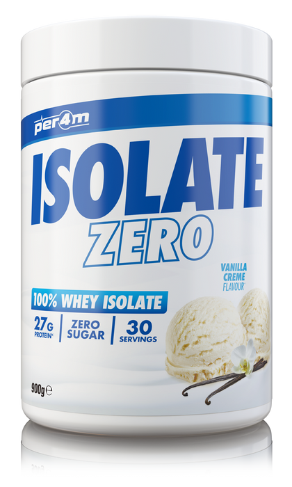 Per4m Isolate Zero | Zero Sugar Ultra Pure Whey Protein Iolate - Vanilla - Whey Proteins at MySupplementShop by PER4M Nutrition