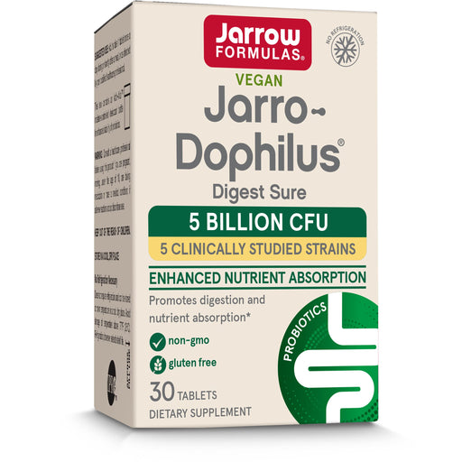 Jarrow Formulas JarroDophilus Digest Sure 30 tabs - Digestive Enzyme at MySupplementShop by Jarrow Formulas