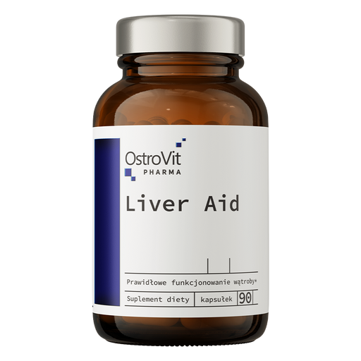 OstroVit Pharma Liver Aid 90 Caps - Sports Supplements at MySupplementShop by Ostrovit