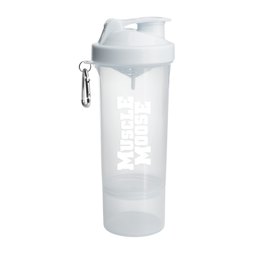 Muscle Moose Smartshake Slim 500ml White On White - Sports Nutrition at MySupplementShop by Muscle Moose