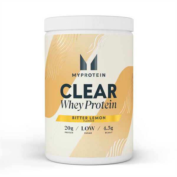 MyProtein Clear Whey Isolate 500g 20 Servings - Bitter Lemon - Clear Whey Protein at MySupplementShop by MyProtein