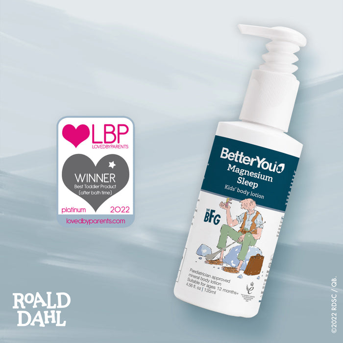 BetterYou Magnesium Sleep Mineral Lotion Junior 135ml - Health and Wellbeing at MySupplementShop by BetterYou