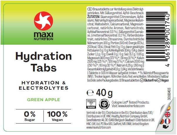 MaxiNutrition Protein Hydration 6x10Tabs