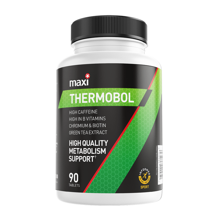 Maxi Nutrition Thermobol Fat Metaboliser 30 Capsules – Boost Metabolism & Energy | 400mg Caffeine