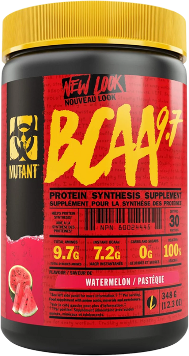 Mutant BCAA 9.7 with Micronized Amino Acid and Electrolyte Support Stack