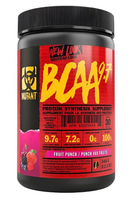 Mutant BCAA 9.7 with Micronized Amino Acid and Electrolyte Support Stack