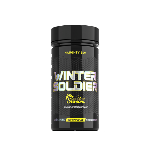 Naughty Boy Winter Soldier Immune Shroom 120 Caps - Sports Nutrition at MySupplementShop by Naughty Boy