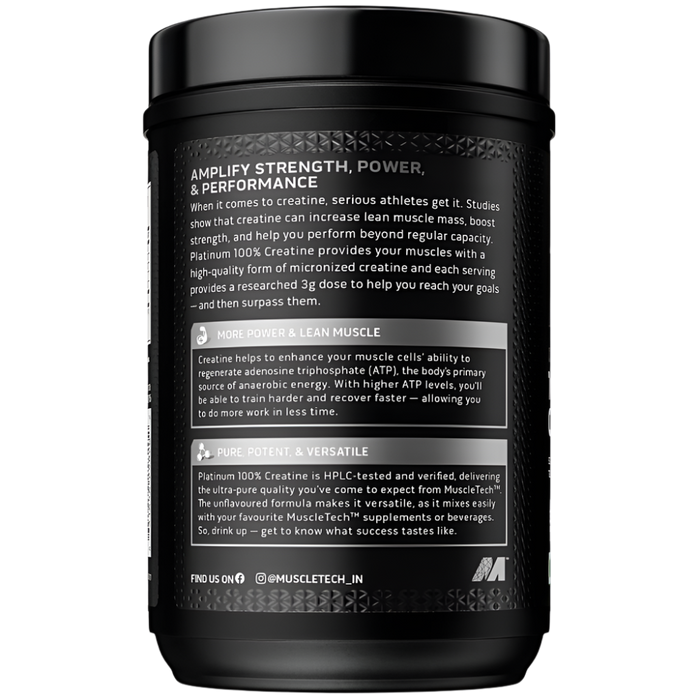 MuscleTech Platinum 100% Creatine 400g