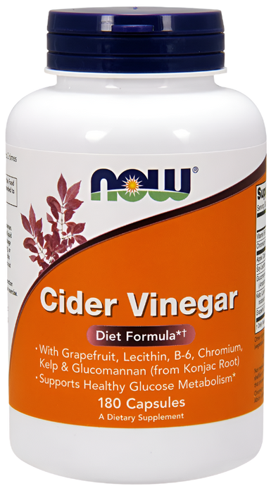 NOW Foods Cider Vinegar - 180 caps