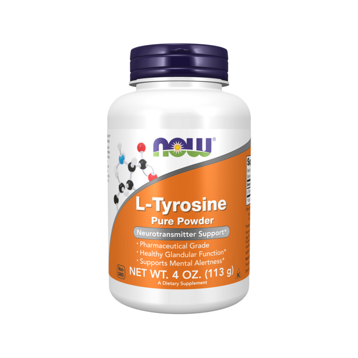 NOW Foods L-Tyrosine, Powder - 113g