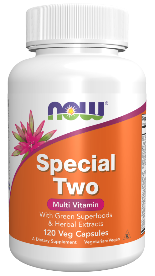 NOW Foods Special Two Veg Capsules - 120 vcaps - Vitamins & Minerals at MySupplementShop by NOW Foods