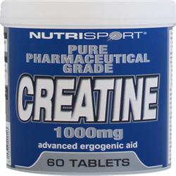 NutriSport Creatine Tablets 60 Tabs - Sports Nutrition at MySupplementShop by NutriSport